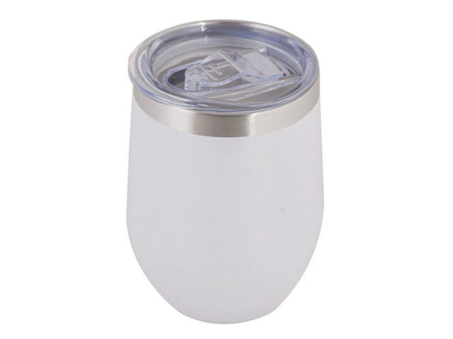 340Ml Rainbow Glitter Wine/Coffee Tumbler