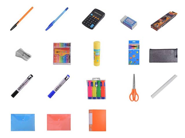 36-Piece Back to School Stationery Pack