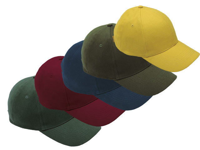 6 Panel Brushed Cotton Cap - Image 3