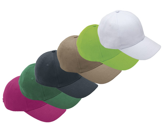6 Panel Brushed Cotton Cap - Image 4