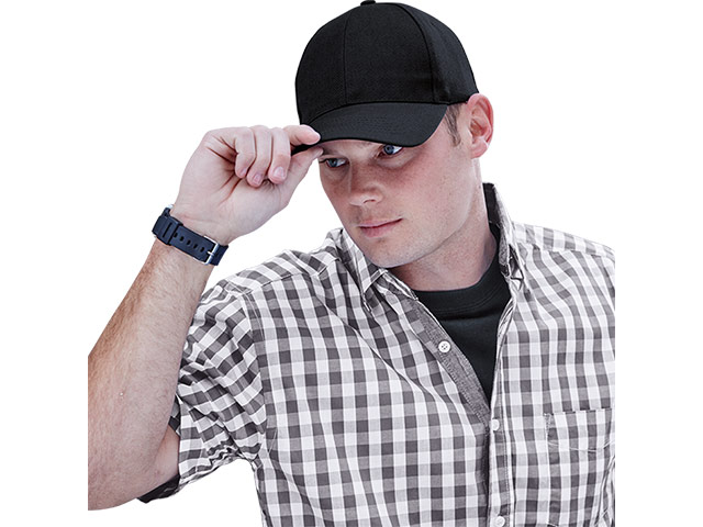 6 Panel Raven Cap