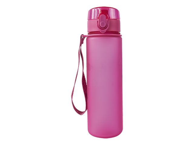 600Ml Frosted Cylinder Water Bottle - Image 3
