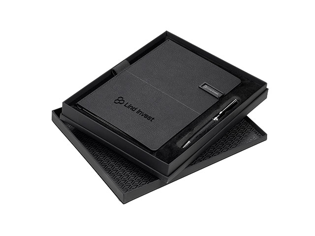 Alex Varga Corinthia Flash Drive Notebook and Pen Set - 32GB