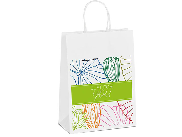 Altitude Animated Digital Print Midi Paper Gift Bag 200gsm