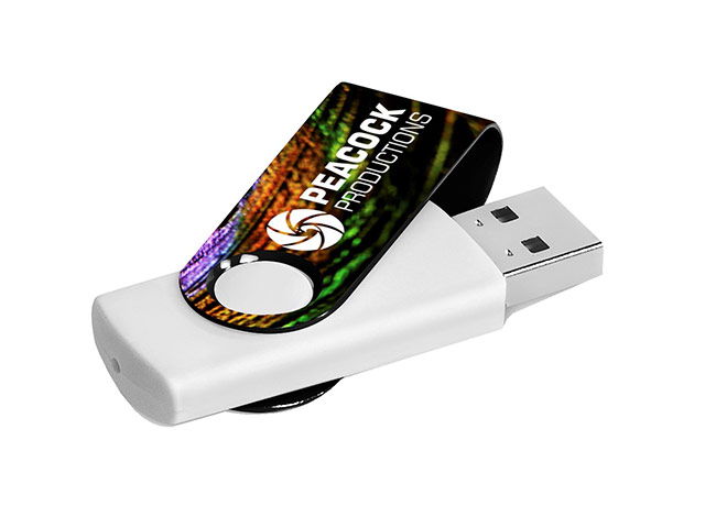 Altitude Axis Gyro White Flash Drive - 8GB
