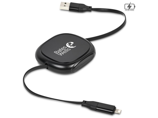 Altitude Balanko 4-in-1 Retractable Fast Charge 60W Cable