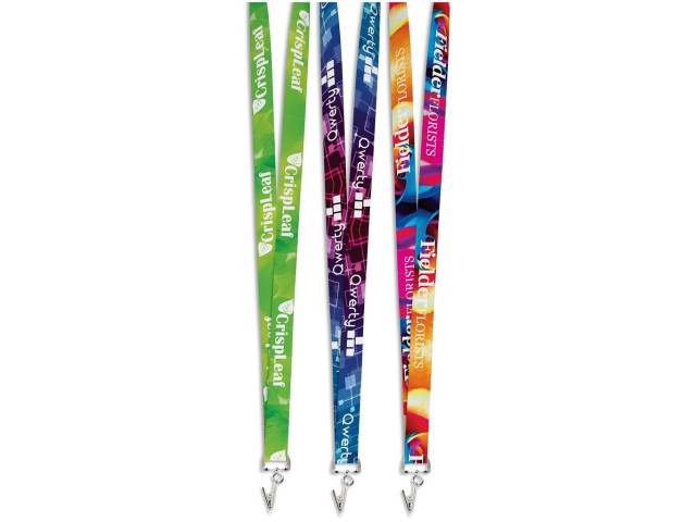 Altitude Crocodile Clip Double-Sided Sublimation Petersham Lanyard