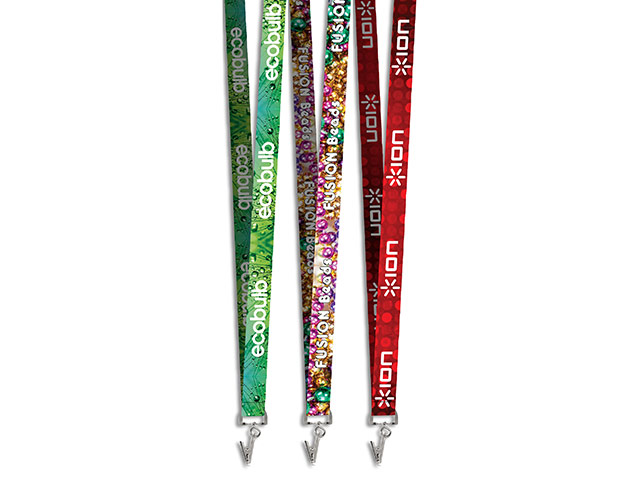 Altitude Crocodile Clip Double-Sided Sublimation Satin Lanyard
