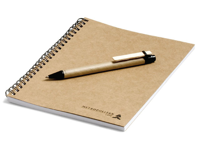 Altitude Eco-Logical A5 Notebook and Pen