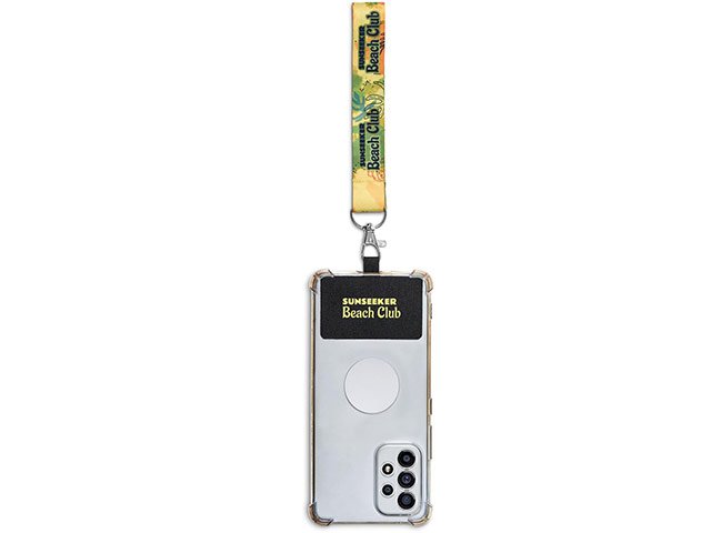 Altitude Rambler Single-Sided Sublimated Satin Wrist Phone Strap