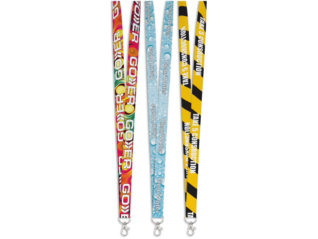 Altitude Snap Hook Clip Double-Sided Sublimation Petersham Lanyard
