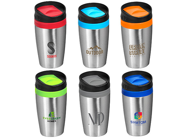 Altitude Vienna Stainless Steel and Plastic Double-Wall Tumbler - 300ml