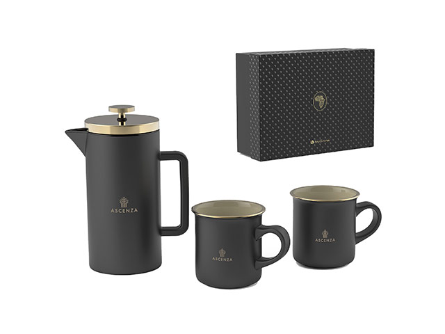Andy Cartwright Afrique Dusk Coffee Press and Mug Set