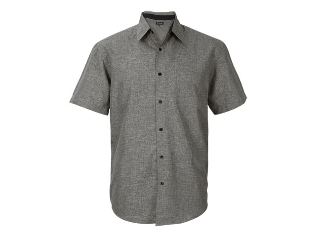 Berlin Lounge Shirt Short Sleeve Mens - Image 3