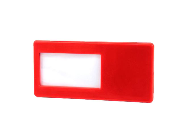 Black Partner Name Badge + Magnet with 1 col
