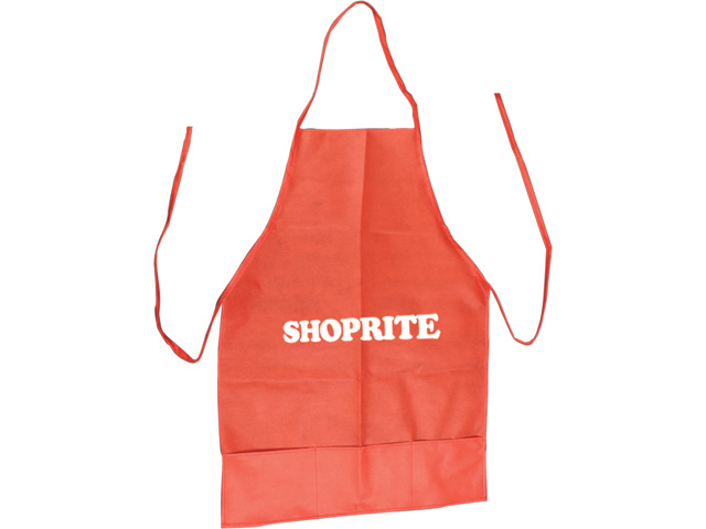 Budget Non Woven Apron with Pocket wit 1 col