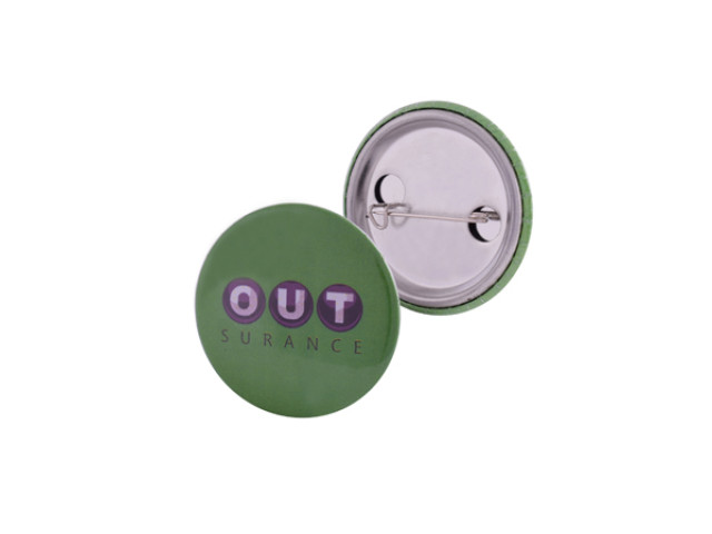 Button Badge (37mm) - Pin Clip