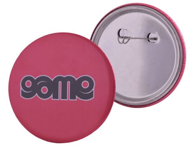 Button Badge (75mm) - Pin Clip