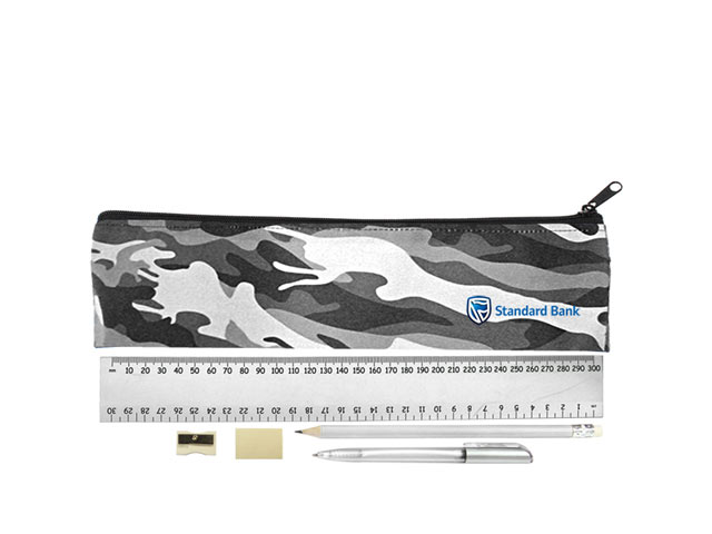 Camo Stationery Set 30cm with 1 col