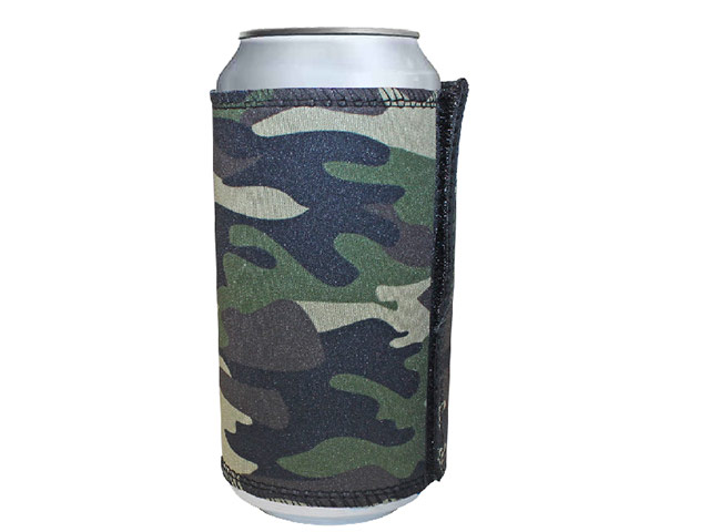 Camouflage Velcro Can Cooler 500ml with FC print