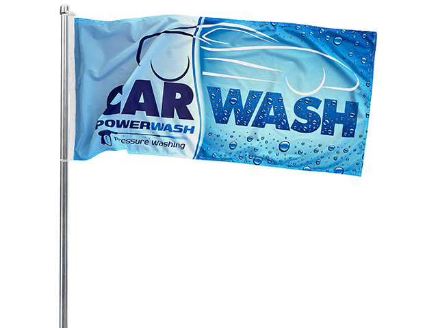 Champion Corporate Pole Flag 1300mm x 600mm - Image 2