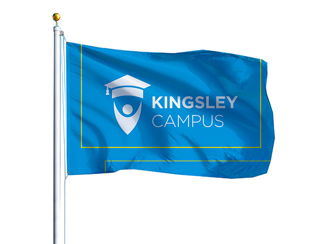 Champion Corporate Pole Flag 1800mm x 1200mm