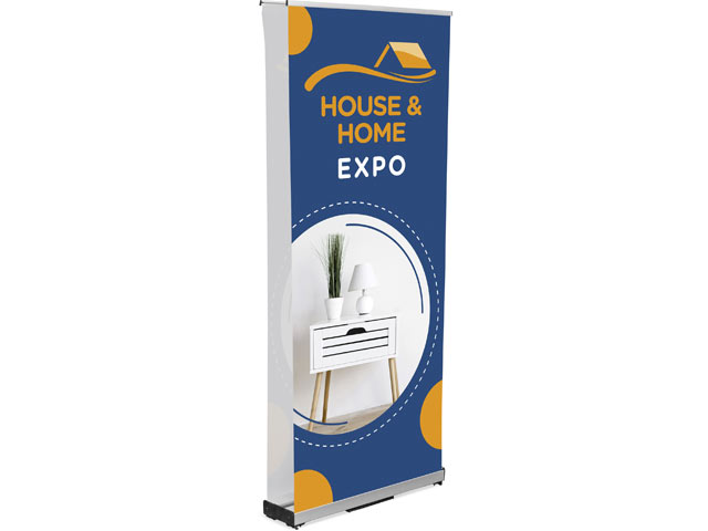 Champion Fabric Pull Up Banner D/Sided incl Kit