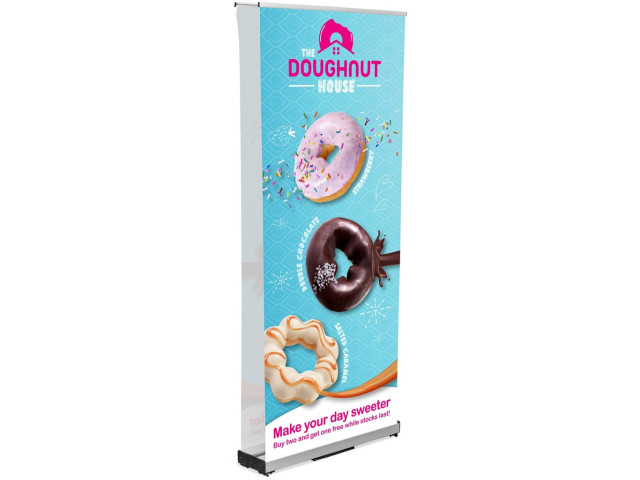 Champion Layflat Pull Up Banner D/Sided incl Kit