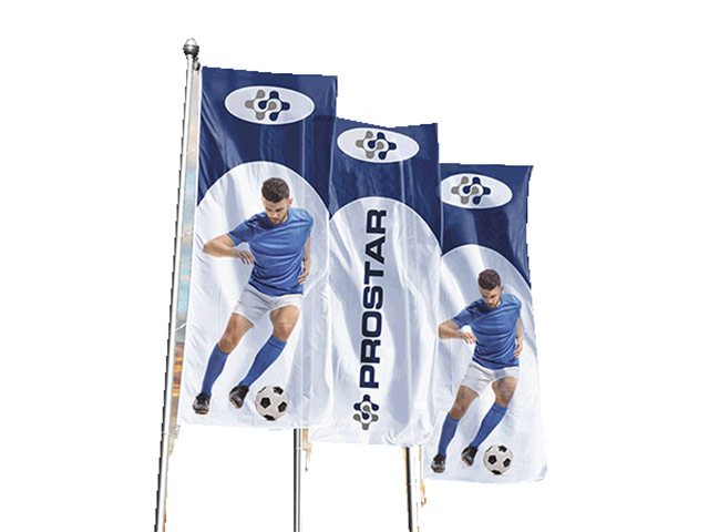 Corporate Flag Single Sided Digital