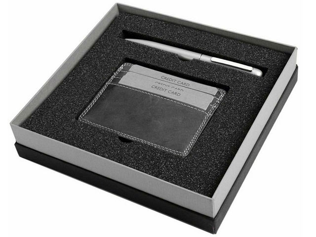 Credit Card Holder And Pen Set - Image 2