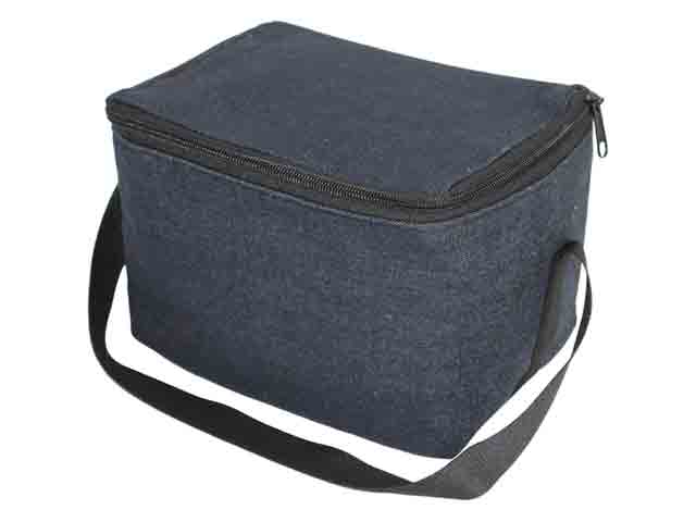 Denim Lunch cooler with 1 colour print