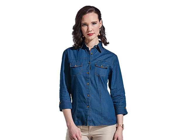 Denver Denim Blouse Ladies