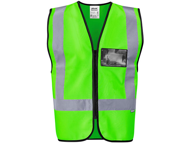 Direction En4 Hi-Viz Reflective Full Zip Vest