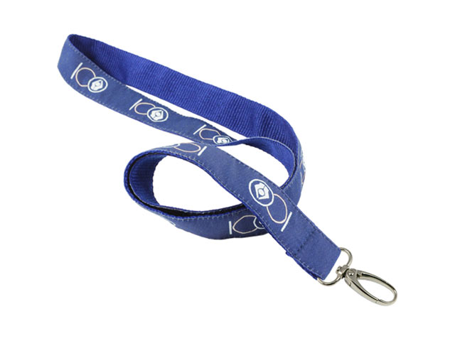 Double Layer Printed Lanyard with 1 col print