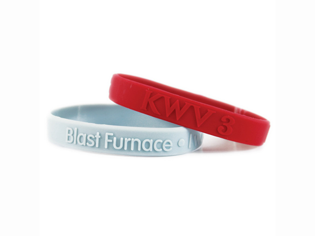 Embossed Silicone Band
