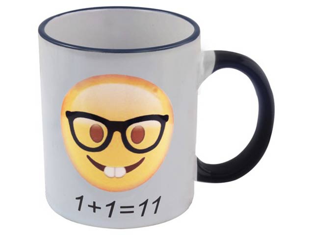 Emoji Nerd - Sublimation Mug