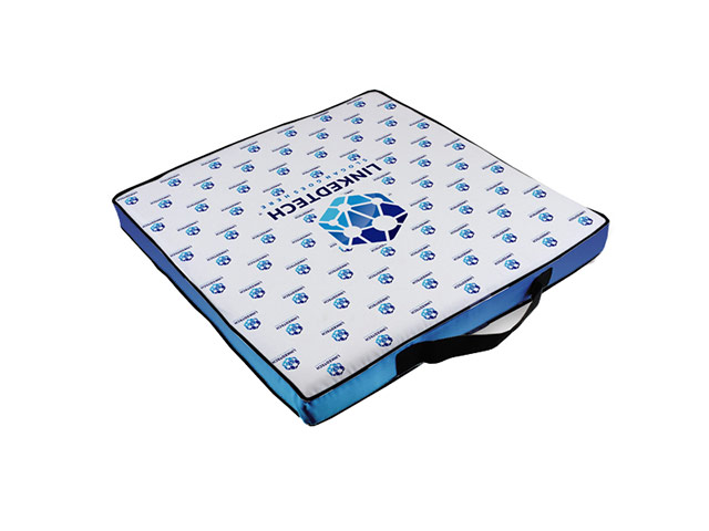Galaxy FC Stadium Cushion with piping