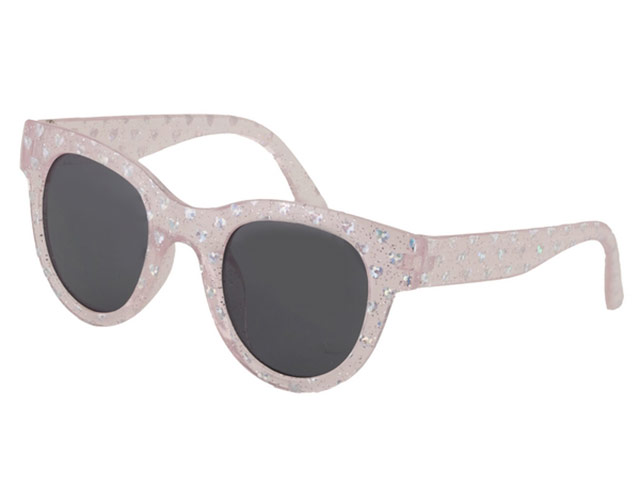 Glitter Heart Kids Sunglasses