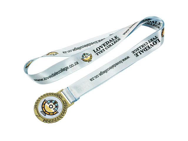 Gold Medal with FC Polyester Ribbon
