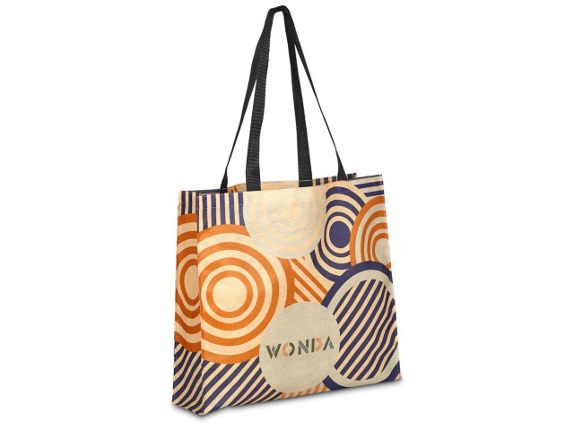 Hoppla Footloose Recycled PET Stitch-Bond Shopper