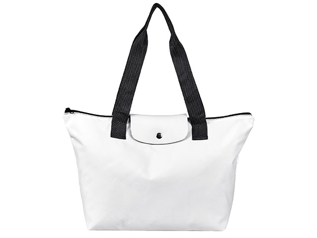 Hoppla Rosebank Polyester Roll-Up Tote Bag - Image 3