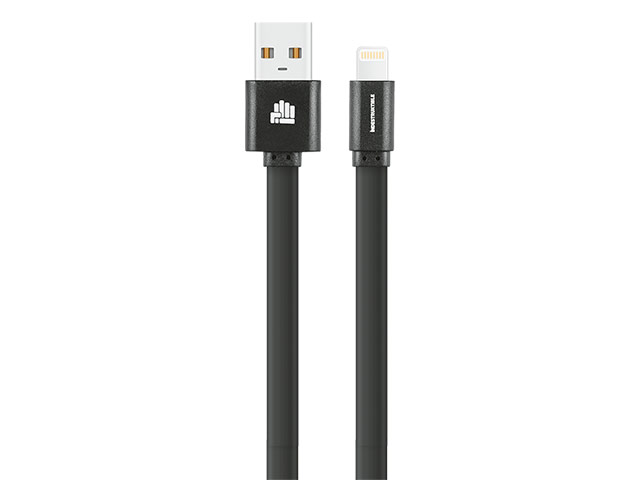 IND 1.2m Flat Lightning Charger Cable