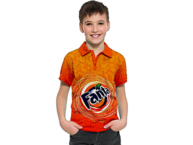 Junior Golf Shirt -  Polyester