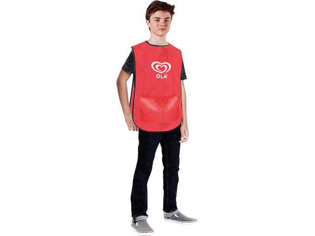 Junior  Sublimated Bib with Pockets