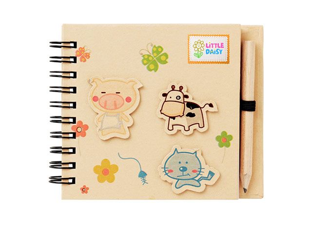 Kiddies Notepad And Pencil