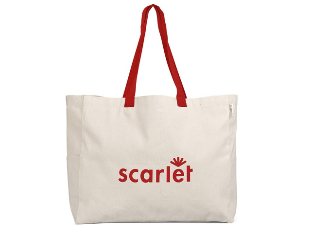 Kooshty Barbados Large Cotton Beach Bag - Image 3