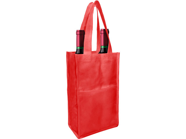 Krasi 2 Bottle Wine Bag  with 1 col Print