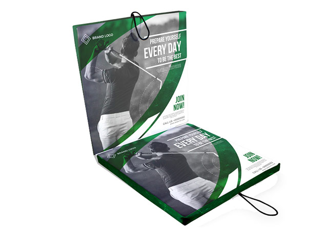 Kyel Foldable Stadium Cushion with FC print