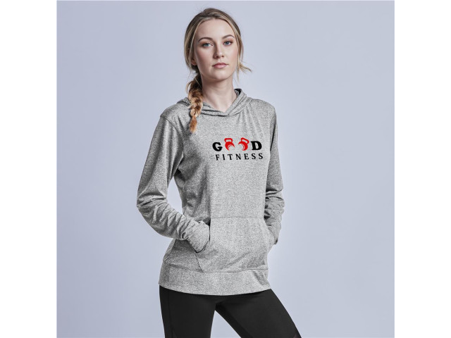 Ladies Fitness Lightweight Hooded Sweater - Image 5