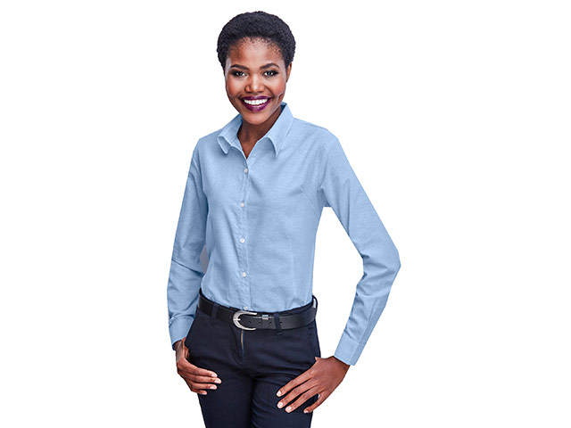 Ladies Long Sleeve Aspen Shirt - Image 4
